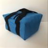 BuyBocceBalls New Listing - Premium Quality - Extra Heavy Duty Nylon Bocce Bag - Light Blue with Black Handles view 3