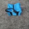 BuyBocceBalls New Listing - Premium Quality - Extra Heavy Duty Nylon Bocce Bag - Light Blue with Black Handles view 4