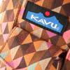 KAVU Little Feller Duffle Bag Convertible Backpack With Detachable Shoulder Straps-Jumble Dash view 4