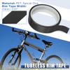 X AUTOHAUX Width 23mm Length 10m Bike Wheel Tubeless Rim Tape Bicycle Rim Strip Tape Black view 2