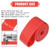 X AUTOHAUX 24" Bike Bicycle Wheel Rim Strip Rim Tape Liner Inner Tube Protection Band PVC Red Pair view 3