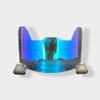 Precision Clear Revo Ice Blue Football Helmet Visor // Fits Kids, Youth & Adult Helmets // Eye Protection for Helmet and Facemask // Lightly Tinted Visor (Clear Revo Ice Blue) view 1