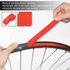 X AUTOHAUX 700C 27" Bike Bicycle Wheel Rim Strip Rim Tape Liner Inner Tube Protection Band PVC Red Pair view 2