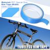 X AUTOHAUX Width 23mm Length 10m Bike Wheel Tubeless Rim Tape Bicycle Rim Strip Tape Blue view 2