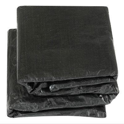 17'x17'ft Square Trampoline Cover Rain Snow Sun Shade Protection Cover, Rainproof UV Resistant Wear-Resistant Gravity Trampoline Cover Trampoline Protective Covers - 17x17 Square,Black