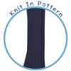 Jefferies Socks Girl's Classic Cable Knee High Socks 3 Pair Pack, Navy, 12-24 Months view 4