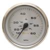 Faria Boat Speedometer Gauge SE9870A | Kronos Silver 3 1/4 Inch view 1