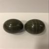 BuyBocceBalls Listing - Pack of 2 Listing - Replacement Bocce Balls - 107mm - Olive Brown with 2 Different Scoring Patterns view 1