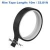 X AUTOHAUX Width 18mm Length 10m Bike Wheel Tubeless Rim Tape Bicycle Rim Strip Tape Black view 3