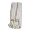 TennisMasson Masson Double Racket Bag White Leather with Gold Accents (Holds up to 6 rackets) view 3