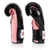 Fairtex Muay Thai Boxing Gloves BGV9 - Heavy Hitter Mexican Style Training & Sparring Gloves for Kick Boxing MMA K1 (Black/Pink, 10 oz) view 4