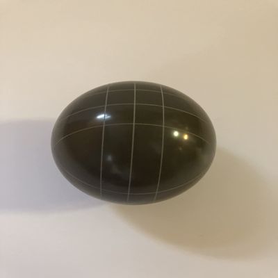 BuyBocceBalls Listing - Replacement Bocce Ball - 107mm - Olive Brown with Straight line Pattern