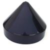 Cone Style Pylon Cap for Marine Dock (Black, 6.5 inch) view 1