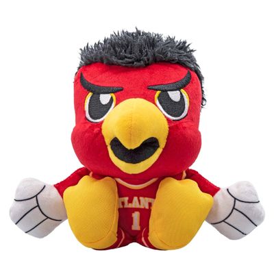 Bleacher Creatures Atlanta Hawks Harry The Hawk Mascot Kuricha Sitting Plush- Soft Chibi Inspired Mascot