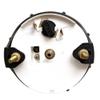Faria Boat Speedometer Gauge SE4010A | 3 1/4 Inch Pontoon Black view 2
