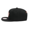 Mitchell & Ness Knicks NBA Core Basic Snapback Hat Adjustable Cap - Black view 2