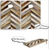 Beerpongtoss Cornhole Board Wraps, Cornhole Decals and Wraps for Boards (Set of 2), Cornhole Skins for Boards, Cornhole Board Covers (Wood Grain Arrow) view 3