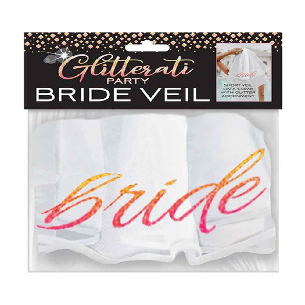 Little Genie Productions 80729: Glitterati Bride Veil