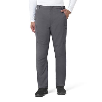 Carhartt Medical Men's Straight Leg Cargo Scrub Pant, Pewter, 2XL TAL