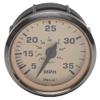 Faria Boat Speedometer Gauge SEK050A | Euro Titanium Beige 3 1/4 Inch view 1
