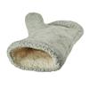 VIA BY SKL STYLE Women's Recycled Knit Mittens, Stripe Palm Ivory, One Size view 3