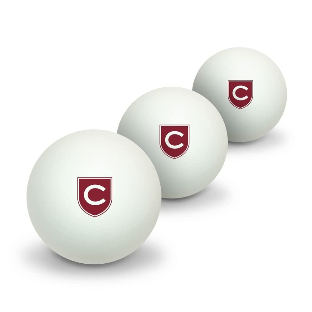 GRAPHICS & MORE Colgate University Secondary Logo Novelty Table Tennis Ping Pong Ball 3 Pack