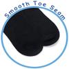 Jefferies Socks Girl's Boy's Seamless Cotton Turn Cuff Socks 3 Pair Pack, Navy, X-Large view 3