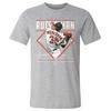 500 LEVEL Adley Rutschman Shirt - Adley Rutschman Baltimore Diamond Name WHT (Heather Gray, XXX-Large) view 1