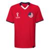 Outerstuff Mens FIFA World Cup Classic Secondary Short Sleeve Jersey, Navy, Large view 3