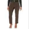 Briggs New York Women's Super Stretch Millennium Welt Pocket Pull on Career Pant, Cocoa, 18 view 1
