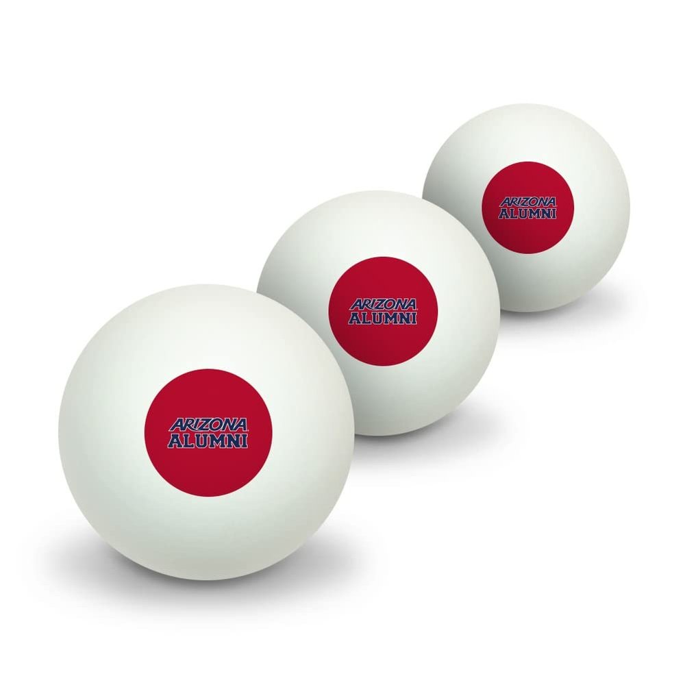 GRAPHICS & MORE University of Arizona Alumn Novelty Table Tennis Ping Pong Ball 3 Pack