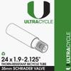 ULTRACYCLE Triple-Thick Puncture Resistant Inner Tube 24'' x 1.9-2.125'' 35 mm Schrader Valve view 2