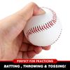 EASY BIG Softball Baseball Bat Set with Glove and Balls - 25 Inch/63cm Aluminum Bat for Pickup Games and Batting Practice view 4
