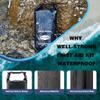 WELL-STRONG Waterproof First Aid Kit Roll Top Boat Emergency Kit with Waterproof Contents for Fishing Kayaking Boating Swimming Camping Rafting Beach Black view 2