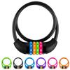 IDEALUX Bike Lock Cable, 4-Digit Combination With Metal Lock Head, Resettable, 2 Feet x 0.45 in, for Bicycle, Scooter, Skateboard, Motorcycle, E-Bike (Black) view 3