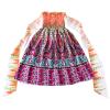AnFeng Little Girls Sleeveless Dresses Summer Casual Baby Dress Short Sleeve A Line Dress Summer Outfit (Orange, 3 Years) view 1