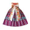 AnFeng Little Girls Sleeveless Dresses Summer Casual Baby Dress Short Sleeve A Line Dress Summer Outfit (Orange, 3 Years) view 2