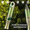 WeKnife Emergency Whistle Survival Loud, Titanium Outdoor Safety Whistle Survival Shrill Loud Blast With Paracord for Kayak, Life Vest, Jacket, Boating, Fishing,Camping, Hiking, Hunting, Coyote A-05CP view 2