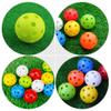 BESPORTBLE Golfing Training Balls 12pcs Hollow-Out Balls Pe Material Golfing Practice Tools view 2