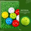 BESPORTBLE Golfing Training Balls 12pcs Hollow-Out Balls Pe Material Golfing Practice Tools view 3