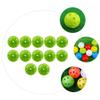 BESPORTBLE Golfing Training Balls 12pcs Hollow-Out Balls Pe Material Golfing Practice Tools view 4