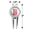 GRAPHICS & MORE Bradley University Secondary Logo Golf Divot Repair Tool and Ball Marker view 4