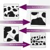STUOARTE Cow Print Sport Headband for Mens, Mositure Wicking Lightweight Comfortable Sweatband, Non Slip Casual Breathable Sweatbands for Travel Hiking view 4