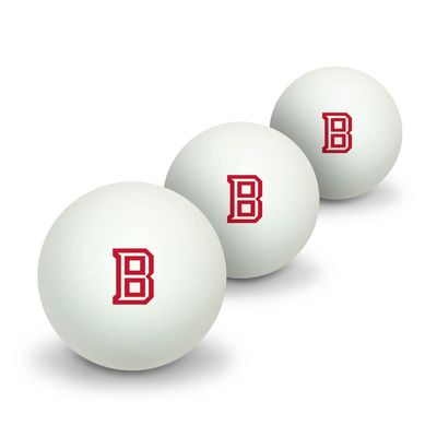 GRAPHICS & MORE Bradley University Secondary Logo Novelty Table Tennis Ping Pong Ball 3 Pack