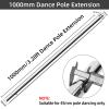 PRIOR FITNESS 1000mm/39.37"/3.28Ft Dance Pole Extension Piece Pole for 45mm Dance Pole Adjustment Tube to Extened Spinning Pole Height You Want view 2