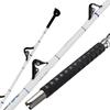 FISHAPPY Saltwater Offshore Straight Butt Heavy Trolling Fishing Rod Big Game Conventional Boat Fishing Rod with Roller Guides 6' (6' - 50-80lbs - 1Piece) view 1