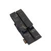 EXCELLENT ELITE SPANKER Open Top Single/Double/Triple Kriss Mag Pouch Tactical Molle MP7 Magazine Pouch (Double Multicam Black) view 1