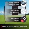 KAIDIDA Golf Practice Net Backyard 7x7FT: Durable Swing Training Target  Indoor Outdoor Garage Home Use  Portable for Adults & Men Golfer Beginners view 3