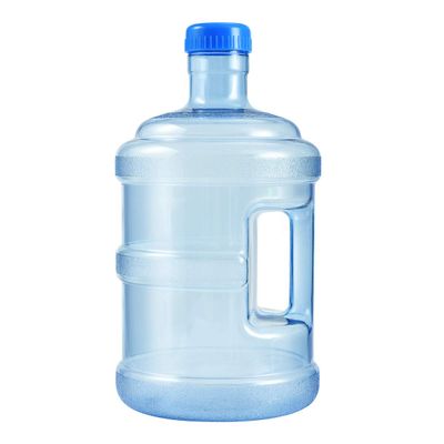 Veemoon 5L Water Jug Water Bottle With Screw Caps Jug Container, Empty Mineral Bottle Portable PC Bucket with Grip Carry Handle Containers