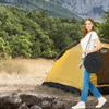 XXL Portable Toilet - 19.7"H Taller Wider Collapsible Adjustable Foldable Camping, Luggable Loo with Lid, Strap,Toilet Bag for Camping, Hiking, Travel and Car with Carry Bag view 4